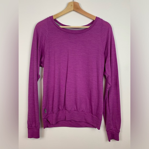 Icebreaker Tops - Icebreaker Merino Cool Lite Base Layer Long Sleeves Size Small Women's Pink